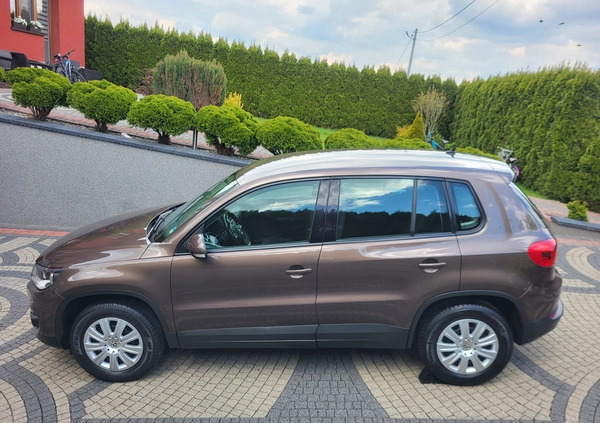 Volkswagen Tiguan cena 42700 przebieg: 129000, rok produkcji 2012 z Kraków małe 137